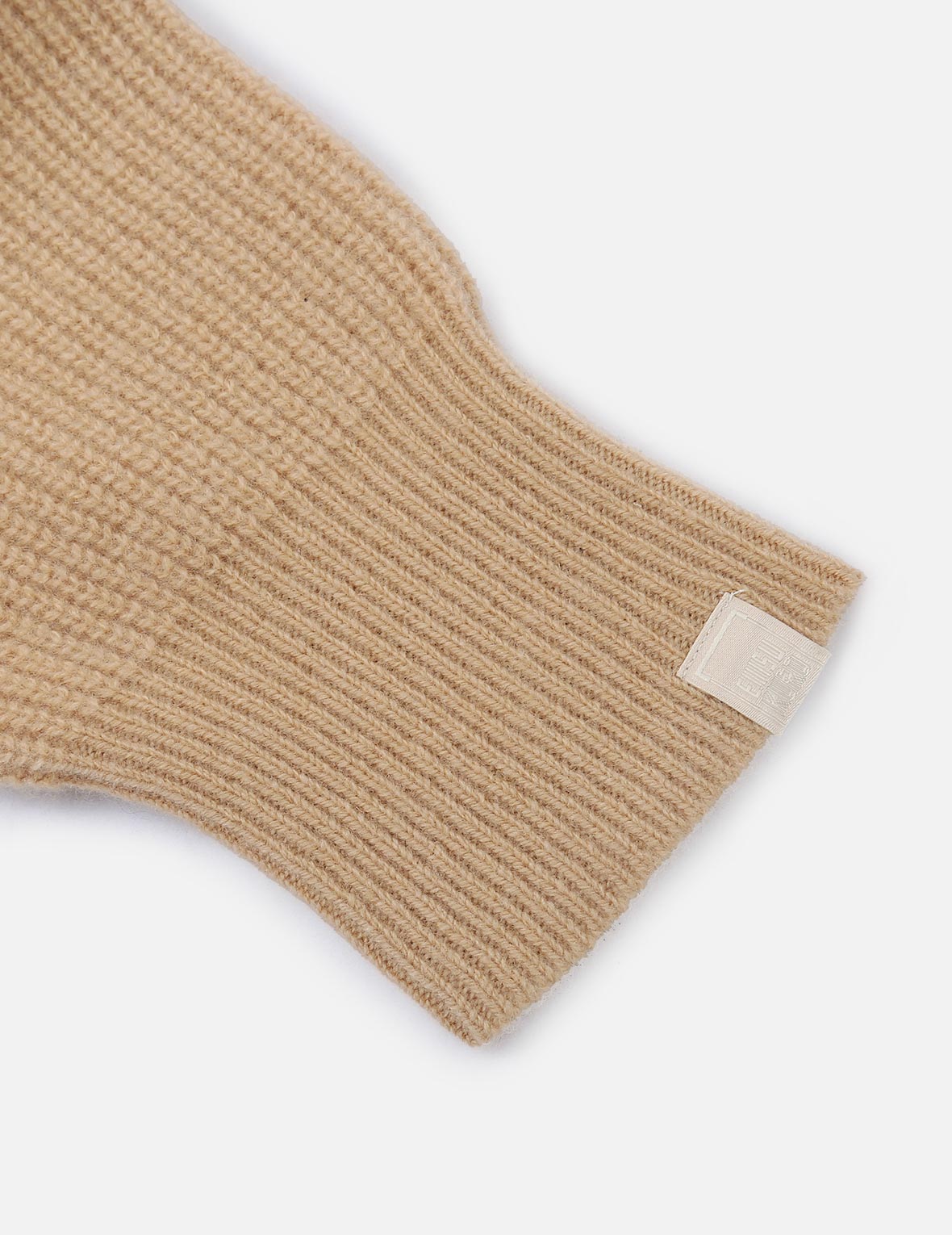 Logo Embroidered 2-in-1 Knitted Cardigan