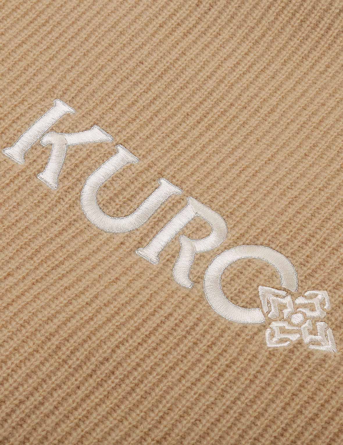 Logo Embroidered 2-in-1 Knitted Cardigan