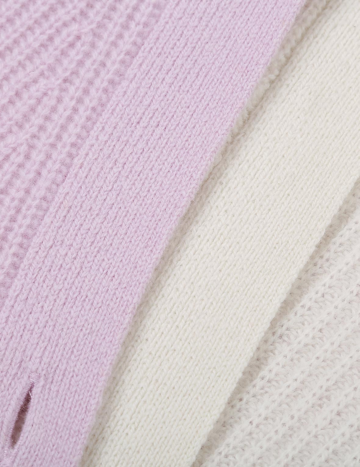 Logo Embroidered 2-in-1 Knitted Cardigan