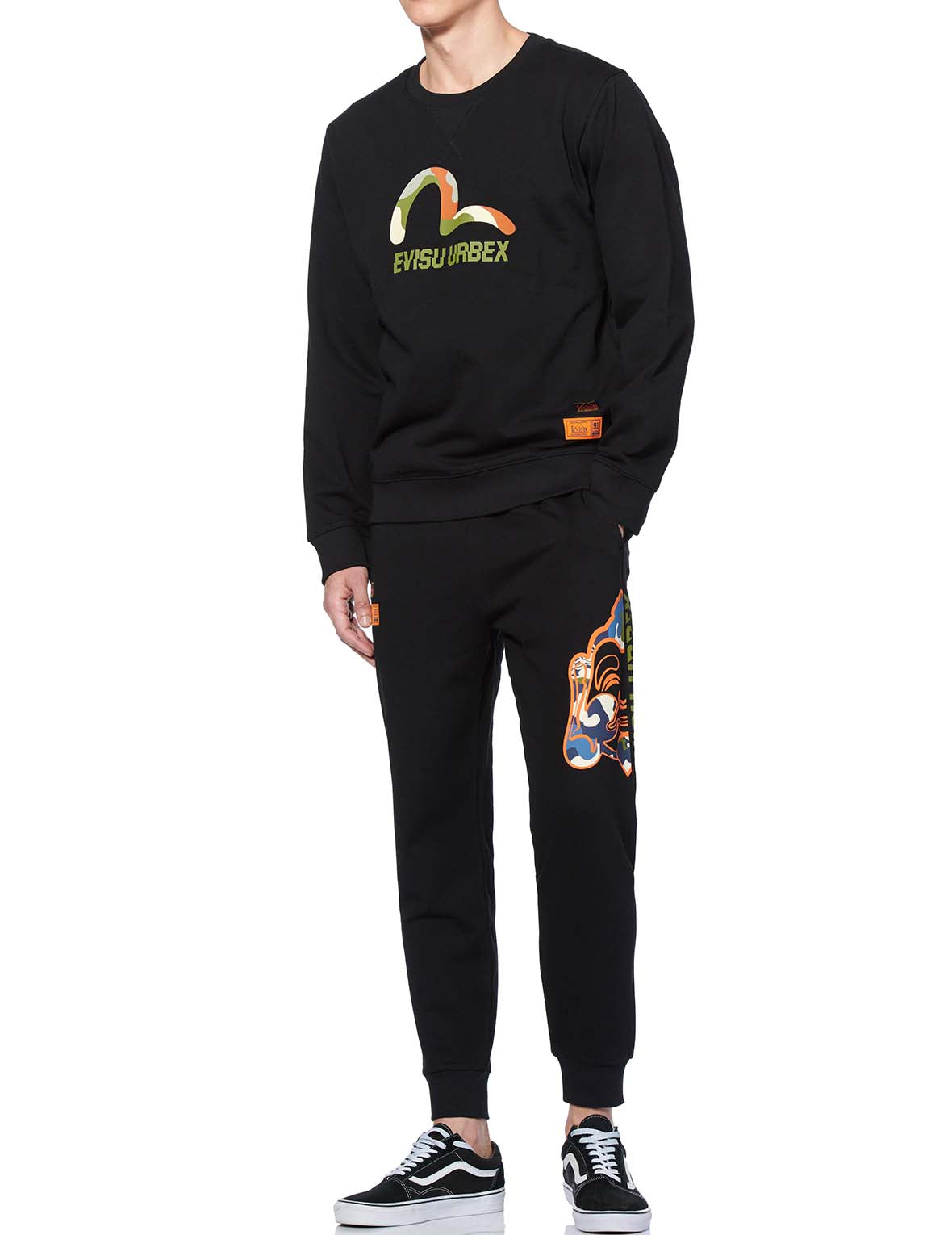 Camouflage Seagull Printed Sweatshirt