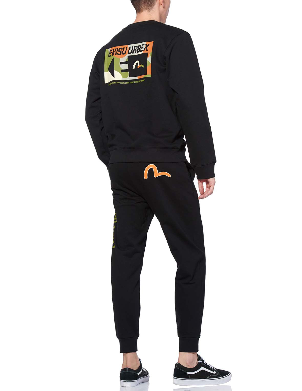 Camouflage Seagull Printed Sweatshirt
