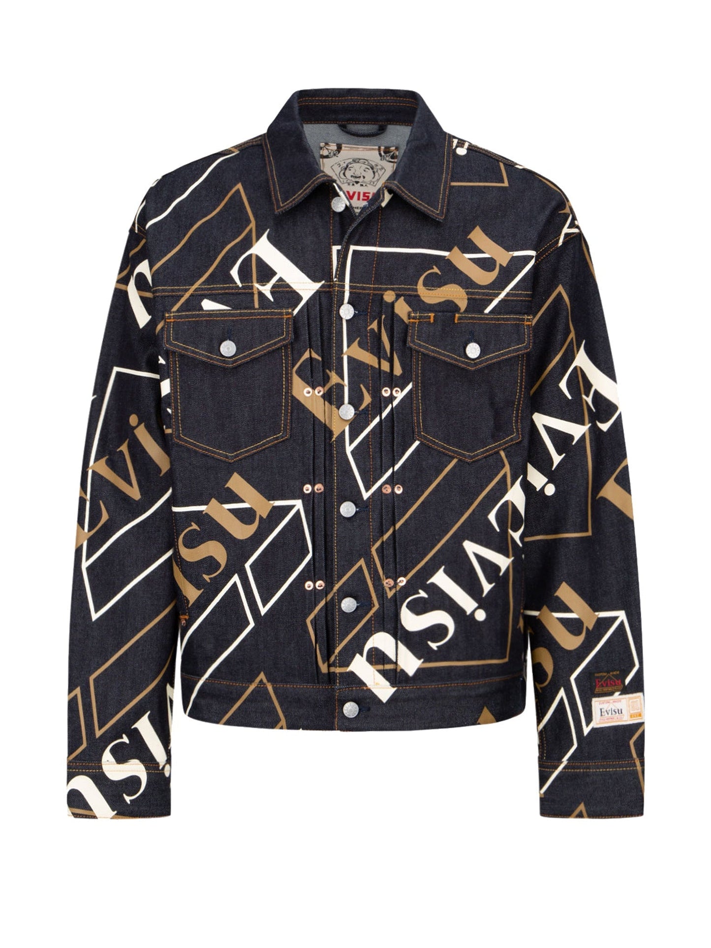 Logo Monogram Denim Jacket