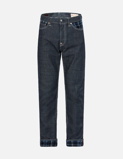 Rope-pattern Seagull Print Carrot Fit Denim Jeans #2017 – EVISU