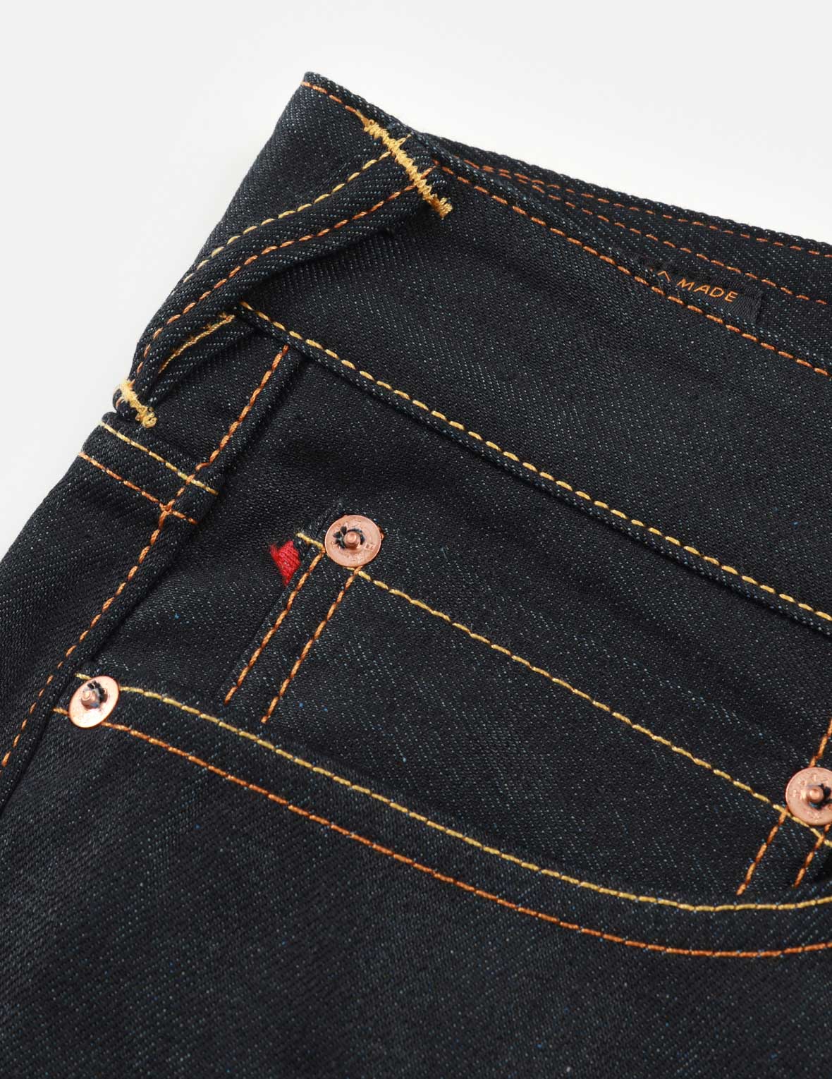 Kumadori Daruma Print Carrot Fit Denim Jeans #2017 – EVISU Kumadori Daruma Print Carrot Fit Denim Jeans #2017 – EVISU