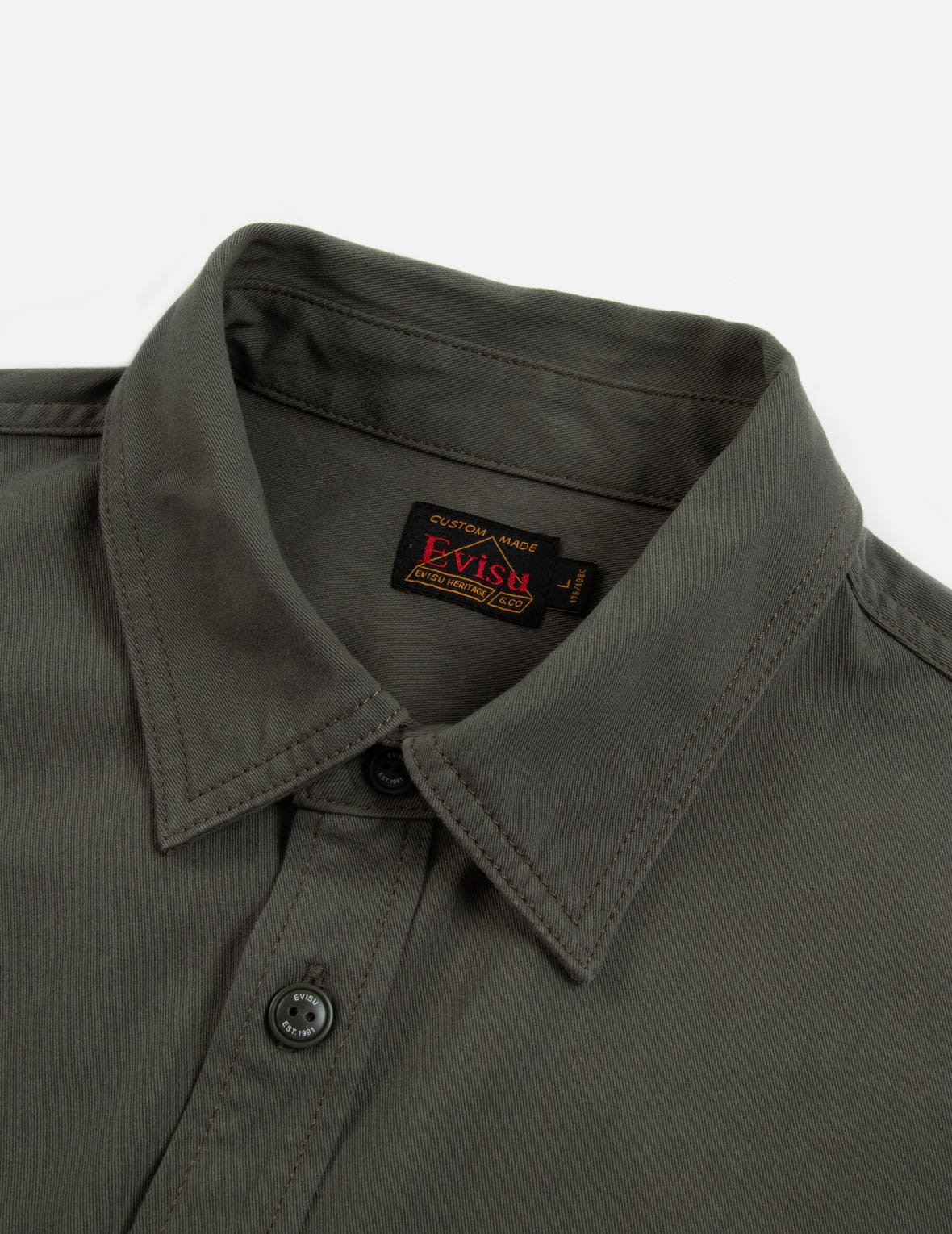 Camouflage Brushstroke Daicock Print Relax Fit Shirt
