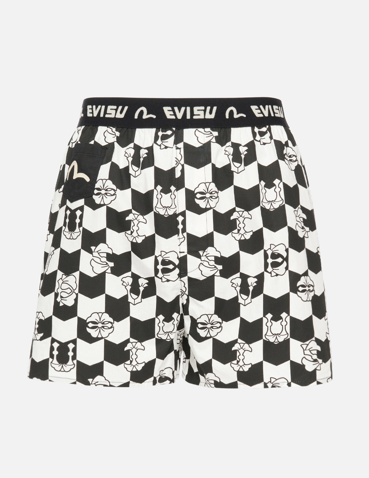 Allover Logo Monogram Print Boxer Shorts – EVISU