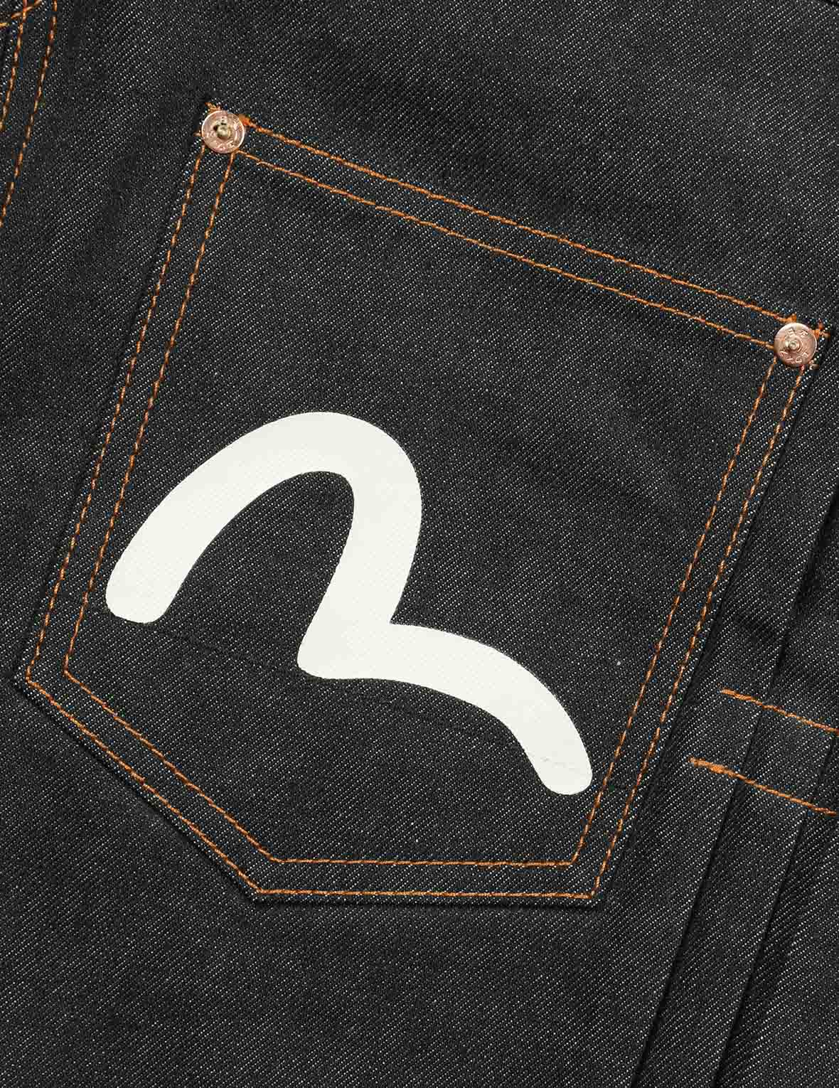 Seagull Print Relax Fit Denim Jacket – EVISU