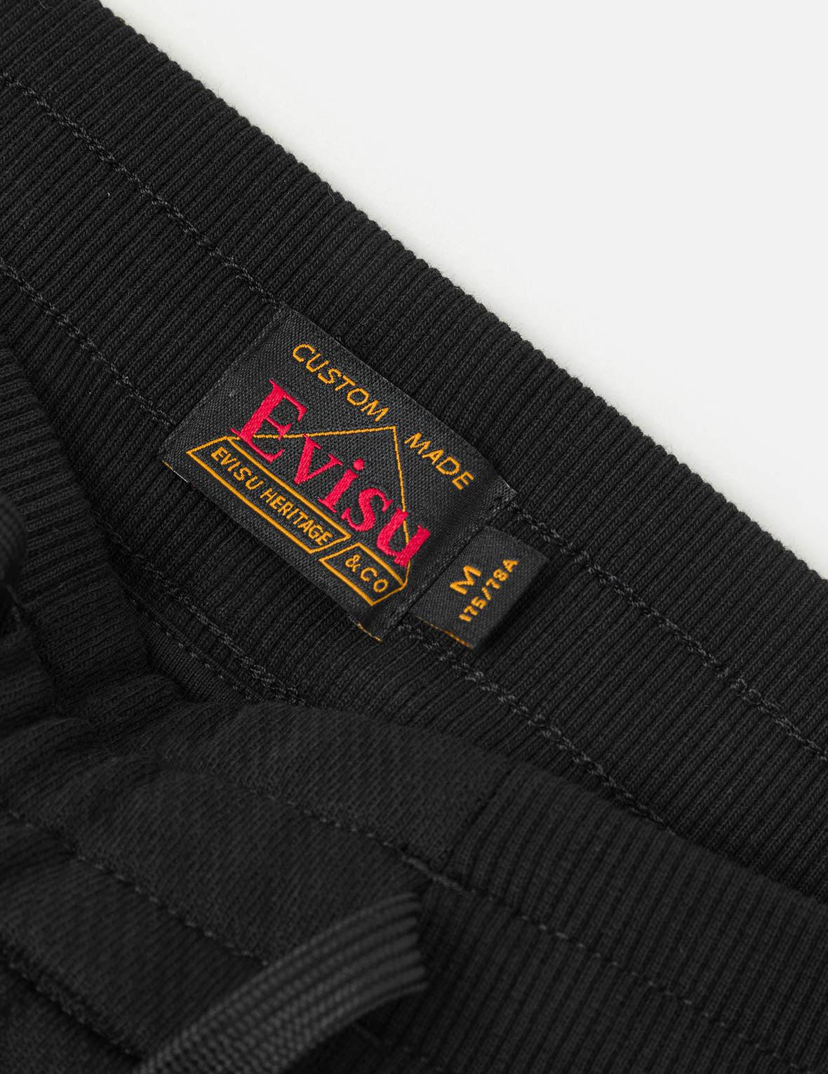 Kamon Appliqué Patchwork Loose Fit Sweatpants