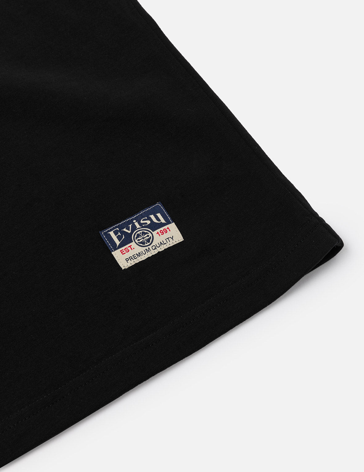 Cloud Print and Logo Sashiko Embroidery Relax Fit T-shirt