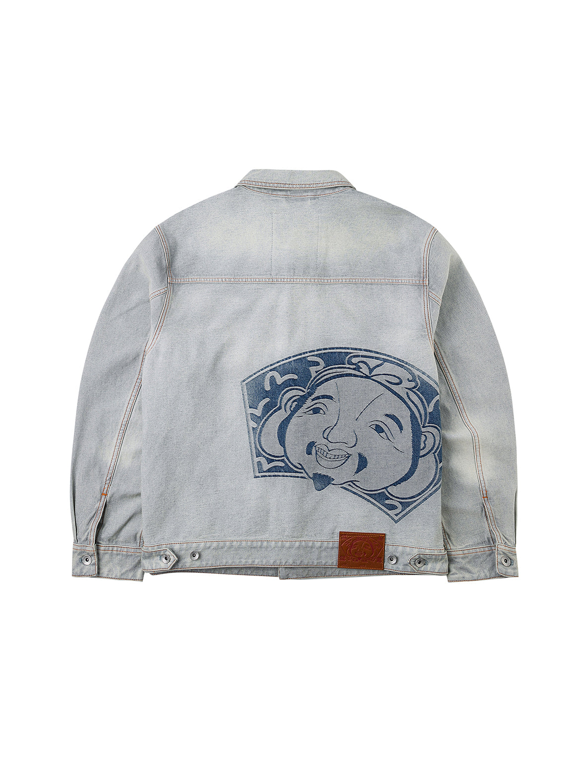 Godhead Jacquard Relax Fit Denim Jacket