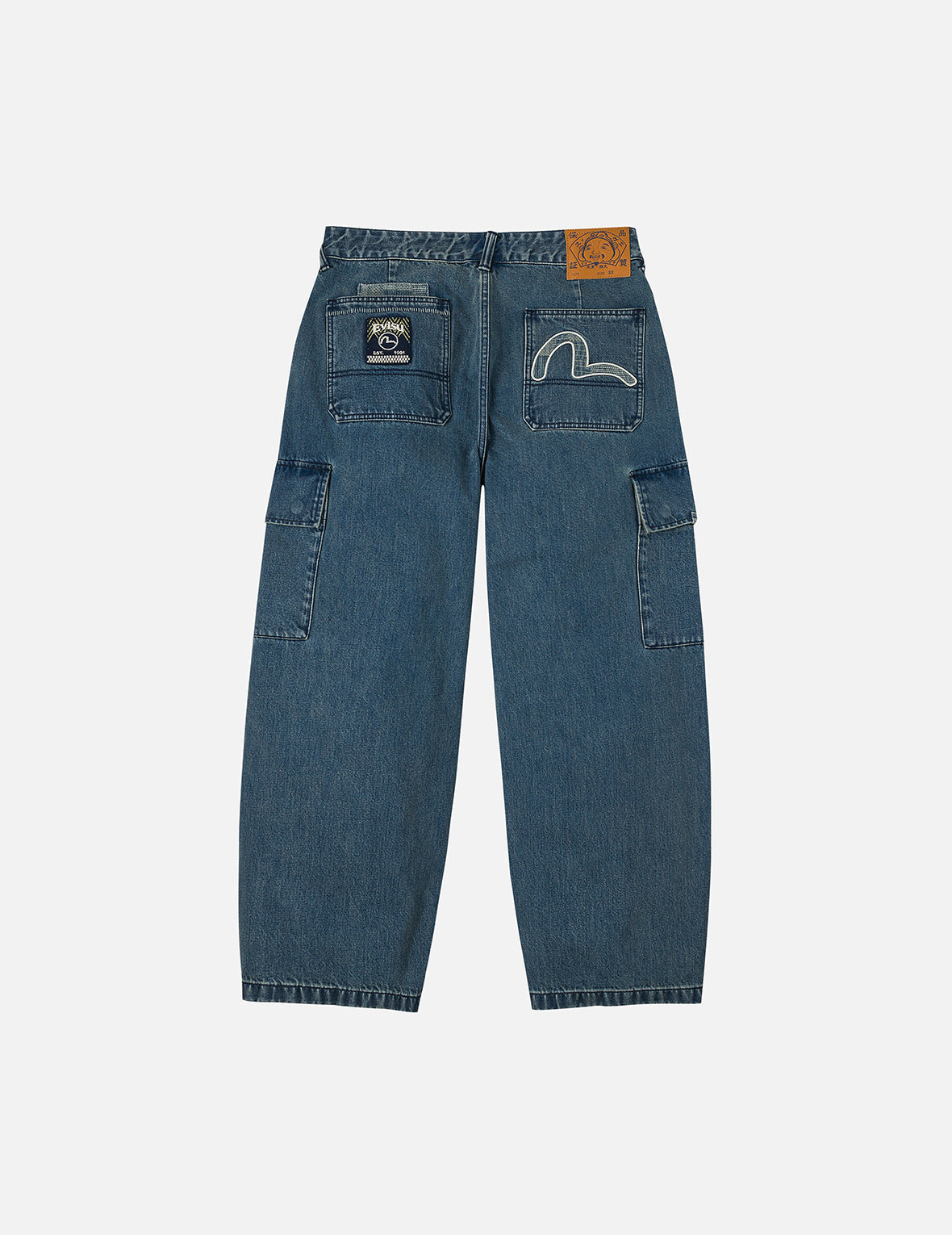 Shshiko Seagull Balloon Fit Cargo Jeans – EVISU