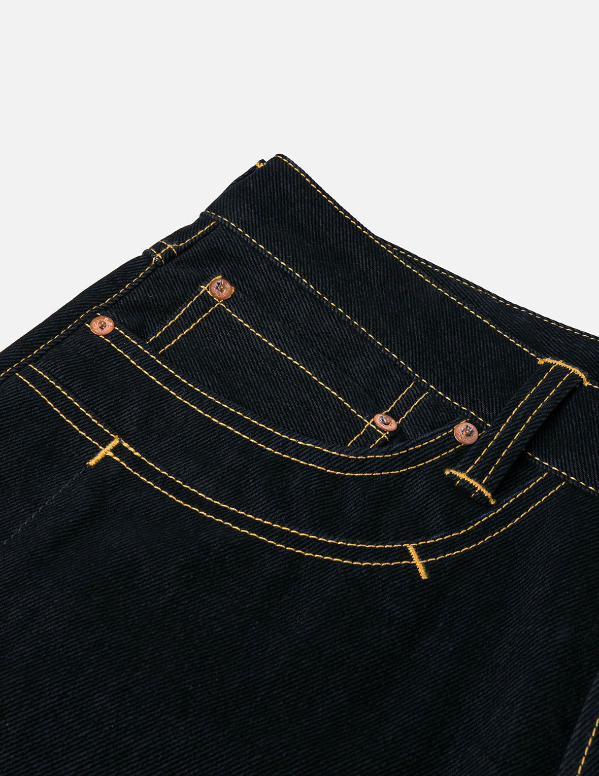 Logo Embroidery and Seagull Print Taper Fit Jeans #2017 – EVISU