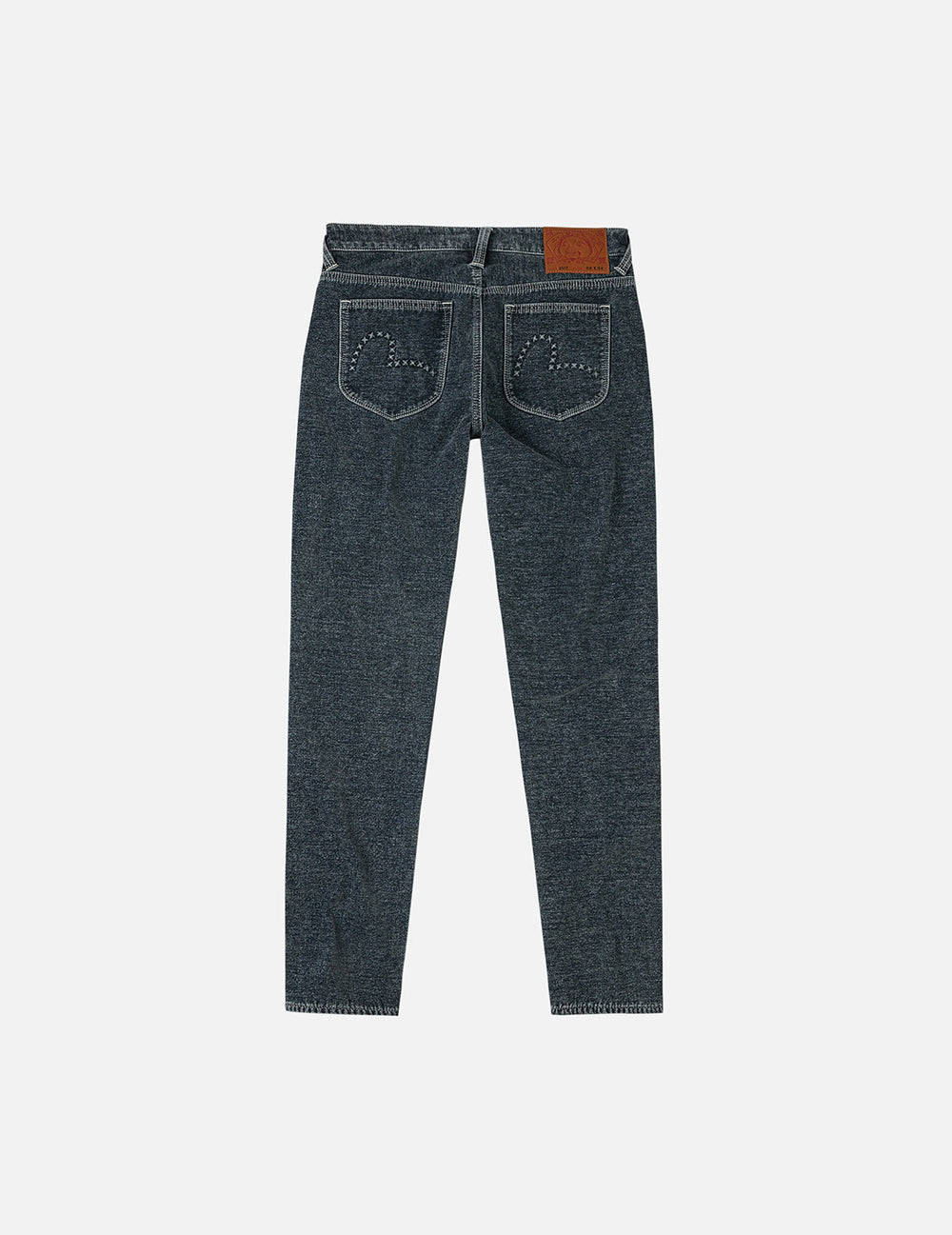 Washed Emboss Rivet Seagull Taper Fit Jeans #2017 – EVISU