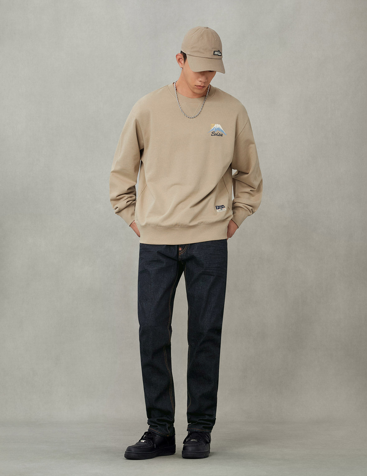 Godhead Lion Dance and Logo Print Taper Fit Jeans #2017 – EVISU