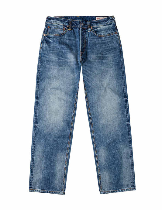 Yellow Daicock Print Regular Fit Jeans #2000