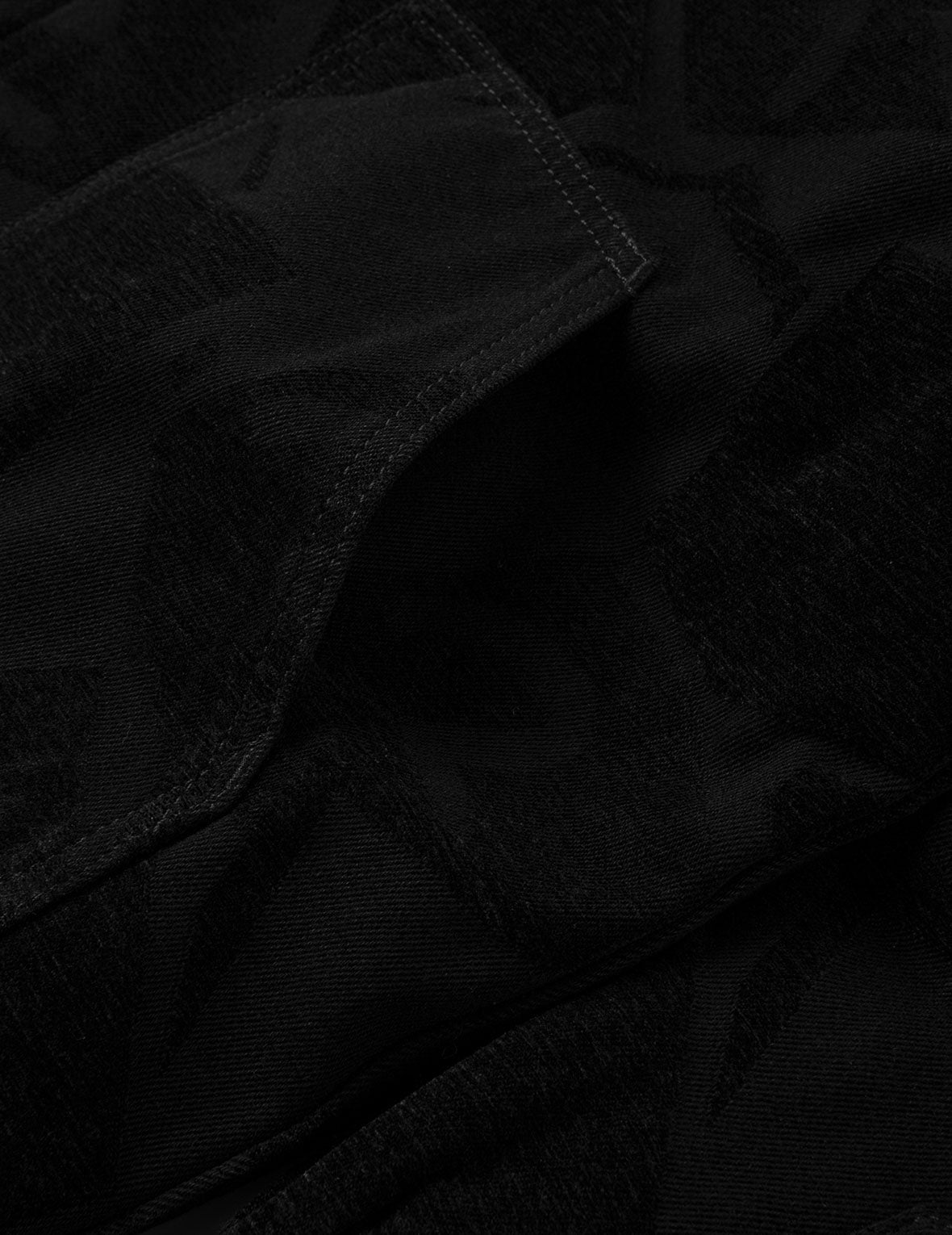 满地海鸥提花常规版型工装外套