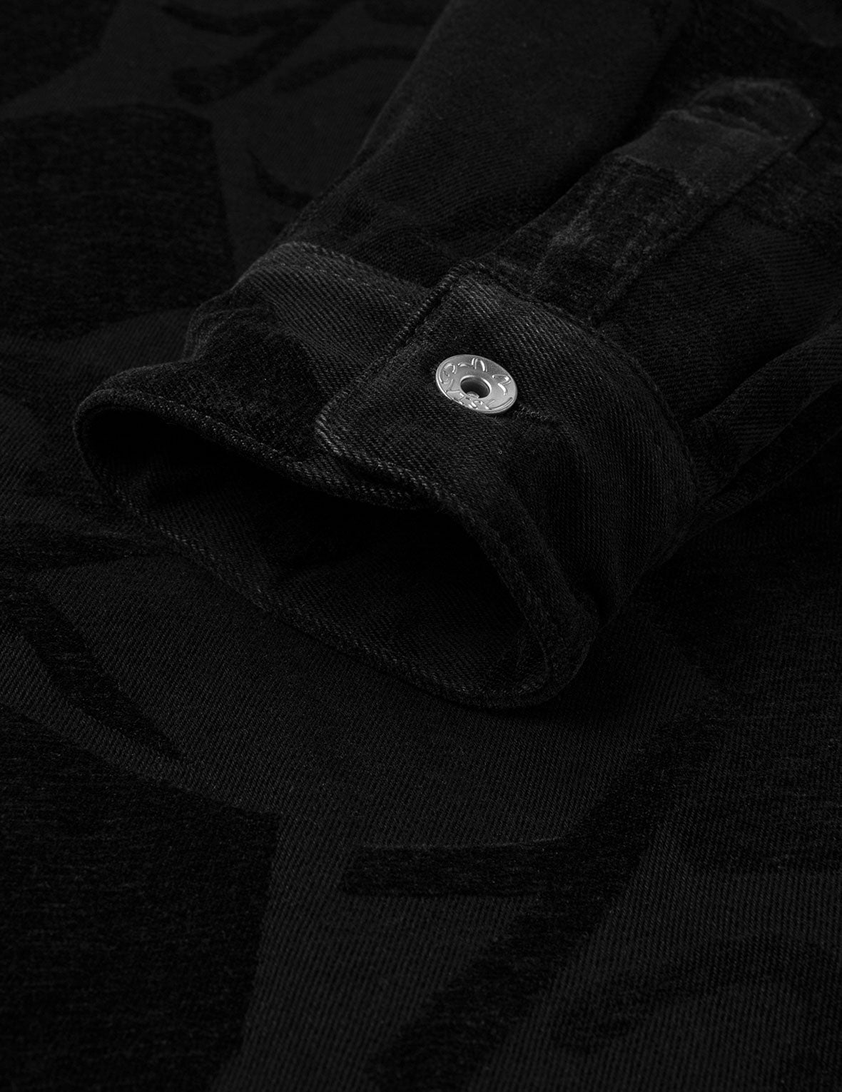 满地海鸥提花常规版型工装外套