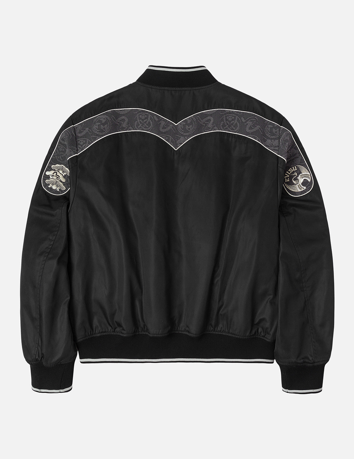 Crane inserted Daicock Relax Fit Bomber Jacket