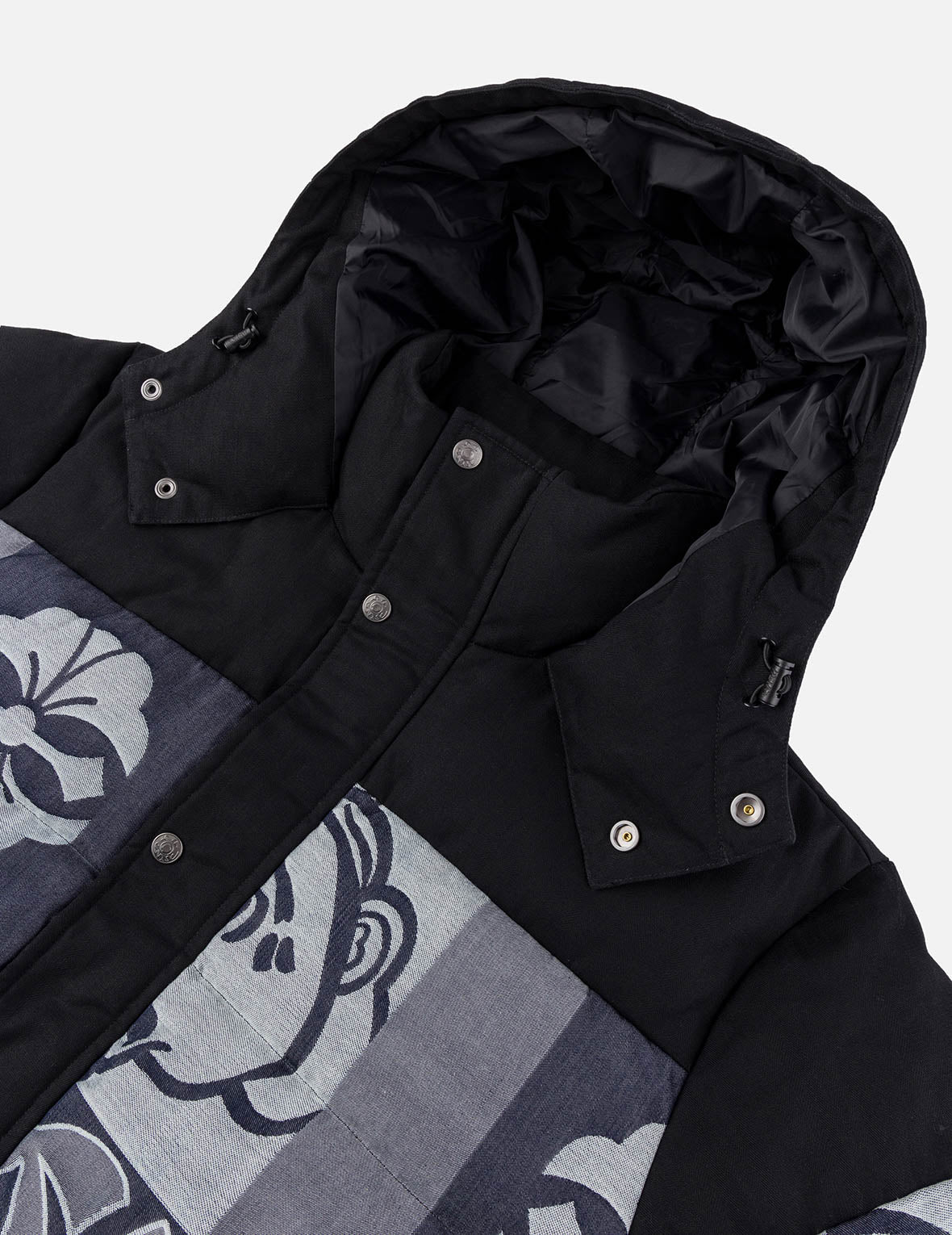 Allover Henohenomohe Godhead Jacquard Regular Fit Down Jacket – EVISU