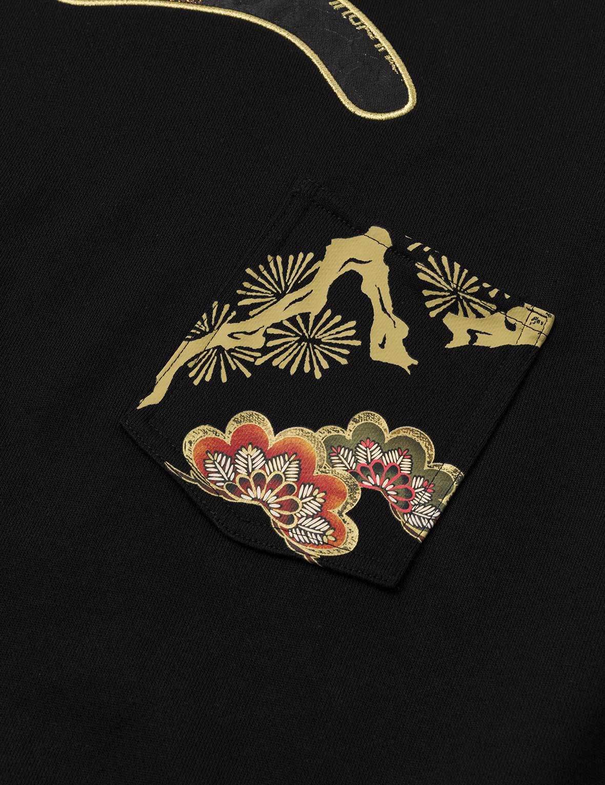 Seagull Brocade Appliqué Relax Fit Sweatshirt – EVISU