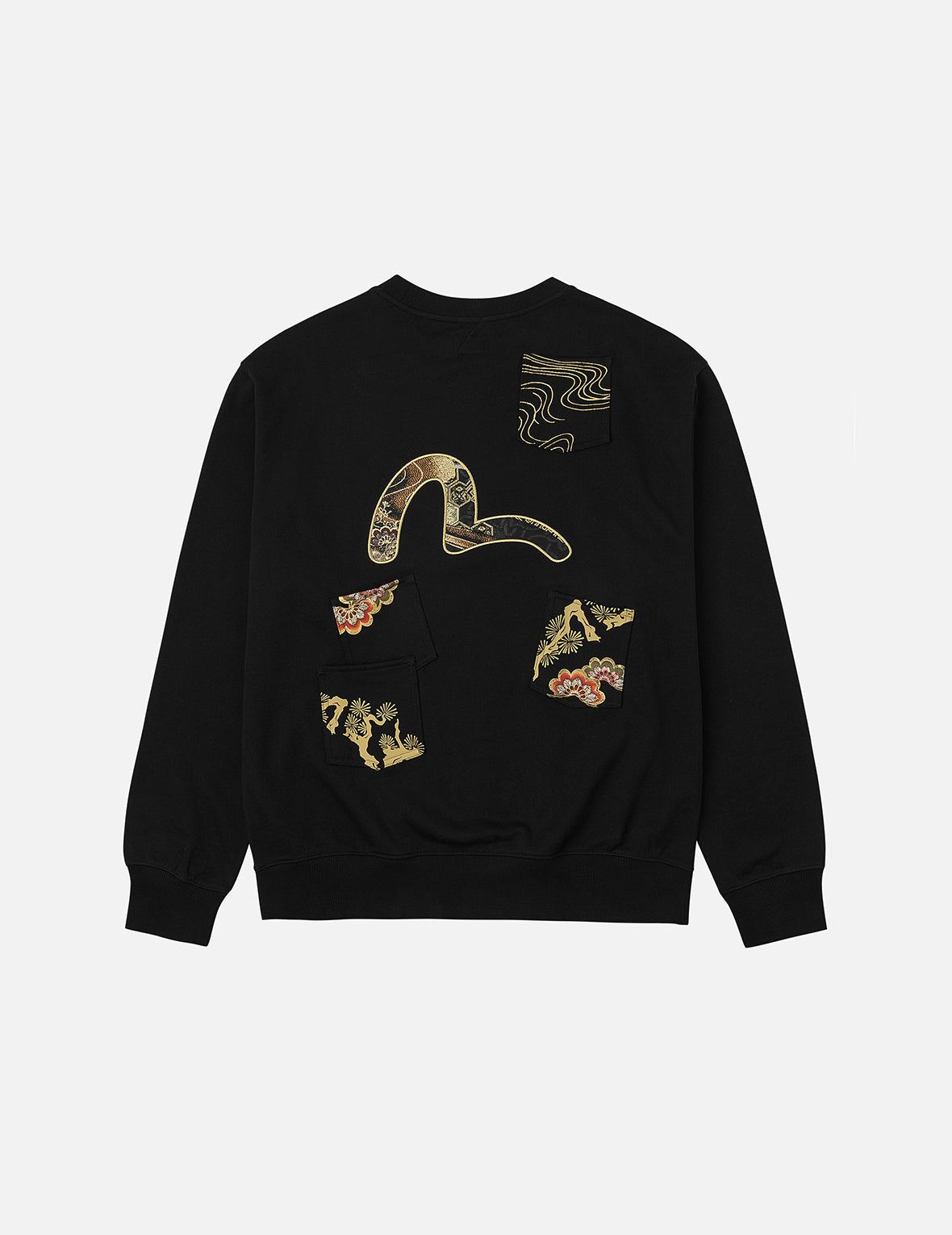 Seagull Brocade Appliqué Relax Fit Sweatshirt – EVISU