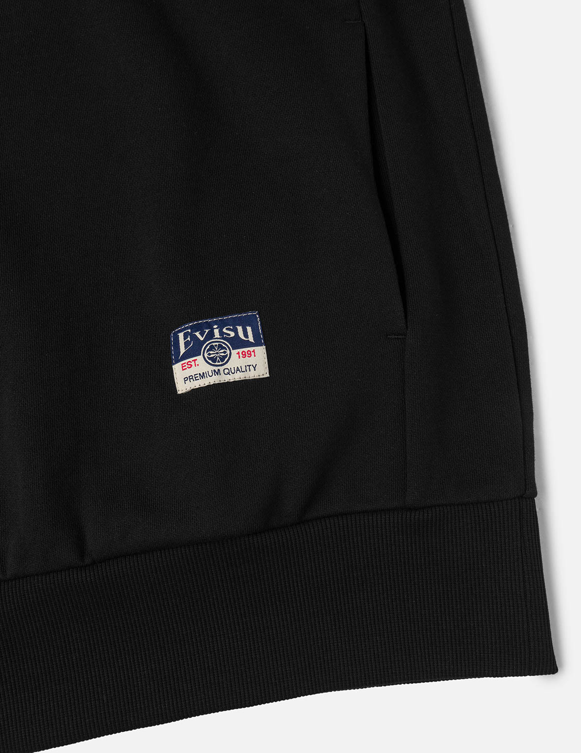 Crane and Seagull Embroidery Relax Fit Sweatshirt