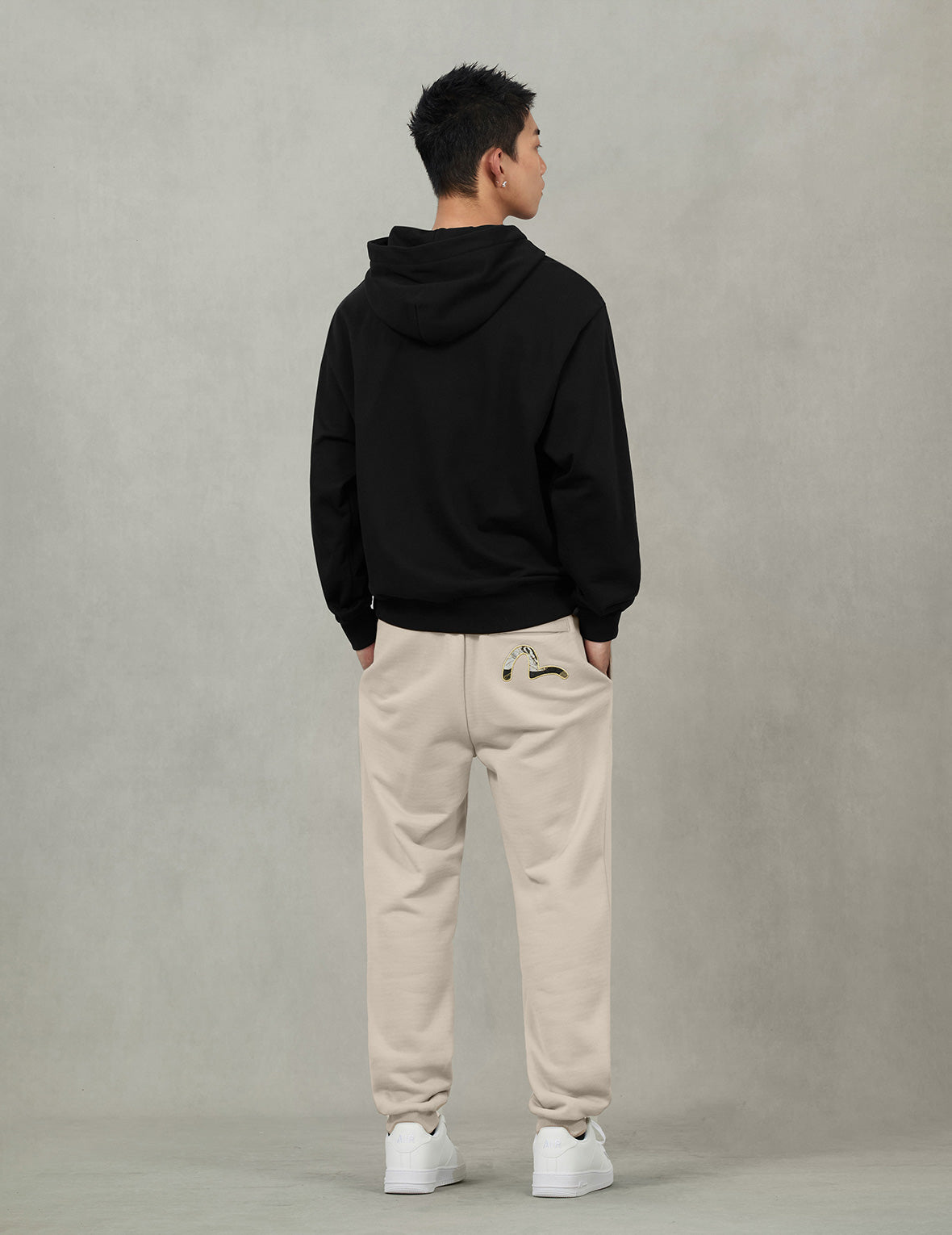 Seagull Print Relax Fit Hoodie – EVISU