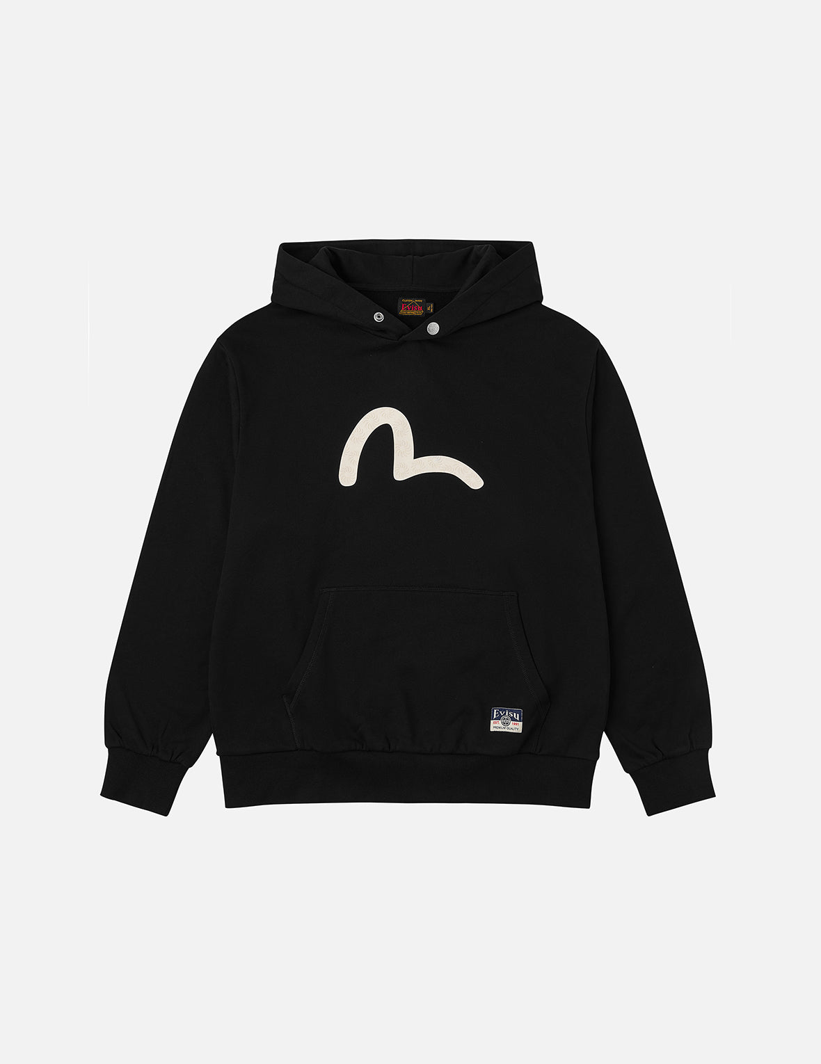 Seagull Print Relax Fit Hoodie – EVISU