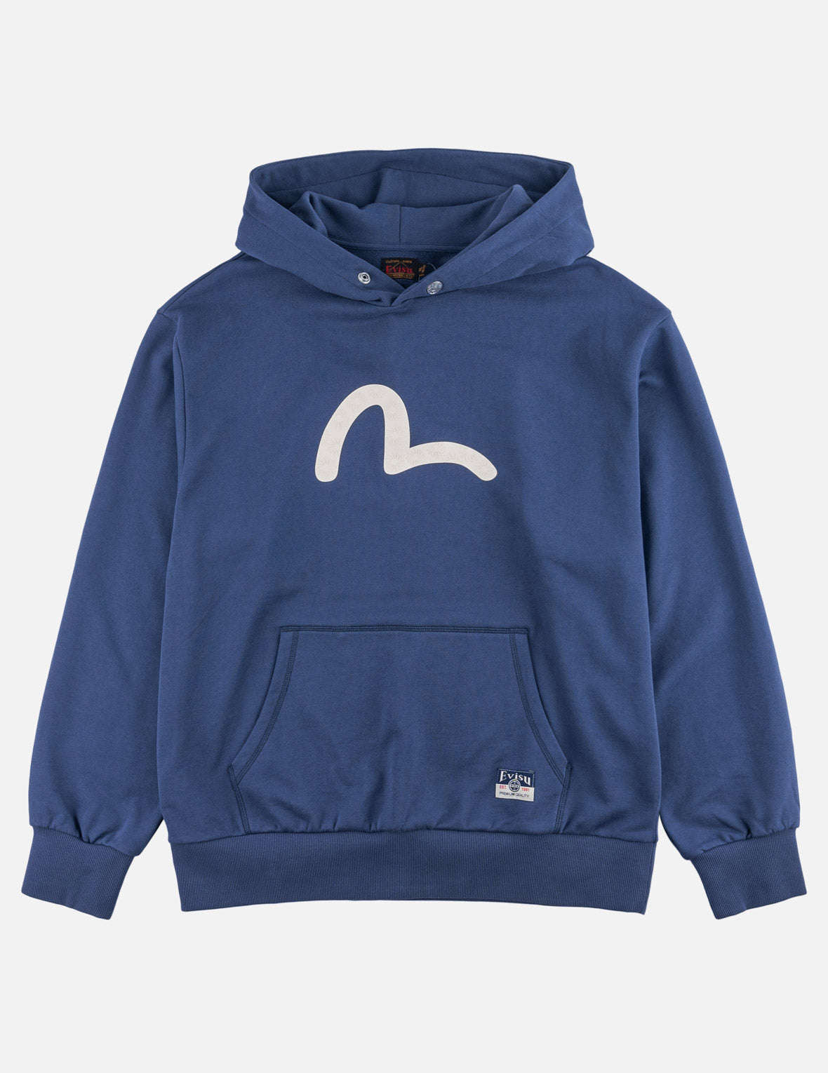 Seagull Print Relax Fit Hoodie