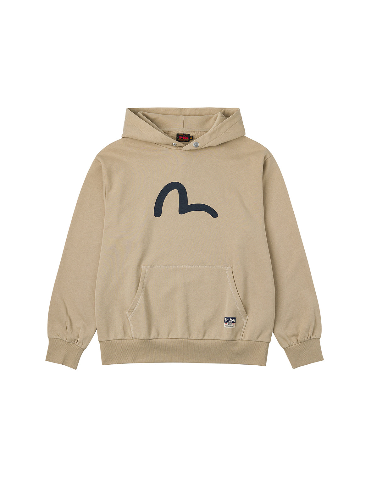 Seagull Print Relax Fit Hoodie – EVISU