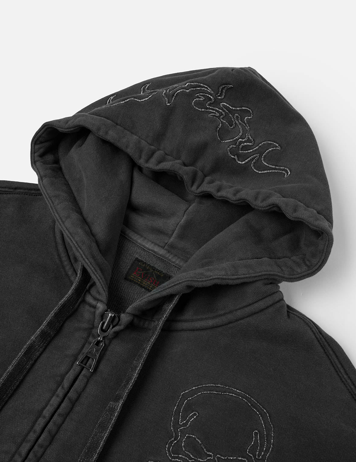 Tattoo Styles Embroidery Oversized Hoodie Jacket – EVISU