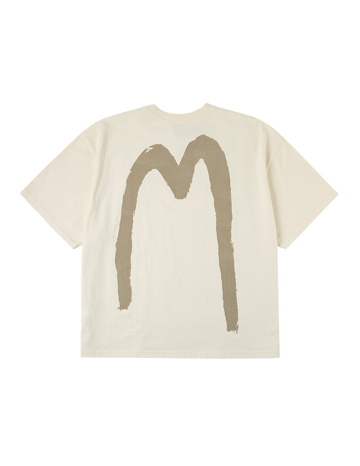 Handbrush Daicock Print Loose Fit T-Shirt