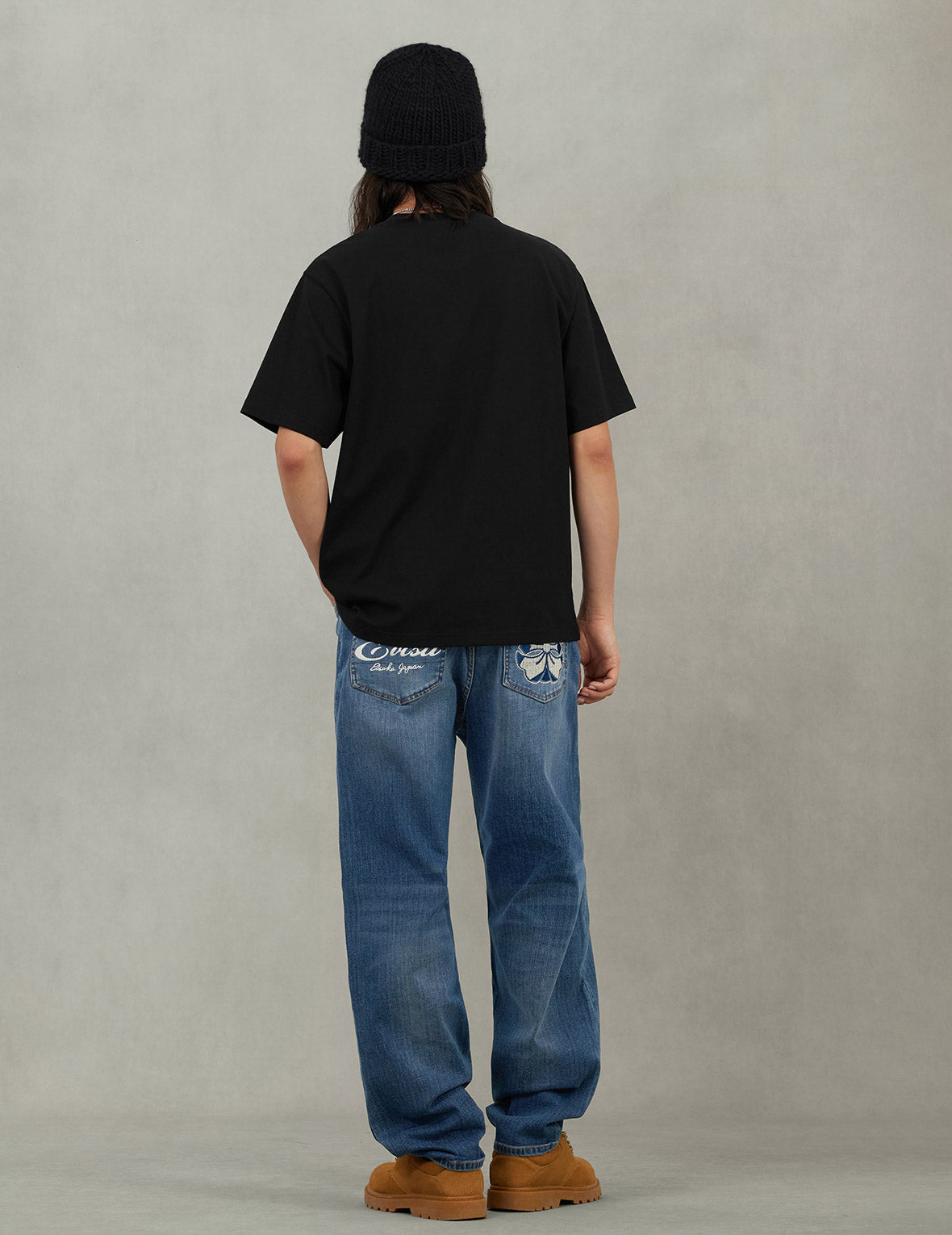 Brocade Seagull Appliqué Regular Fit Short Sleeves T-shirt – EVISU
