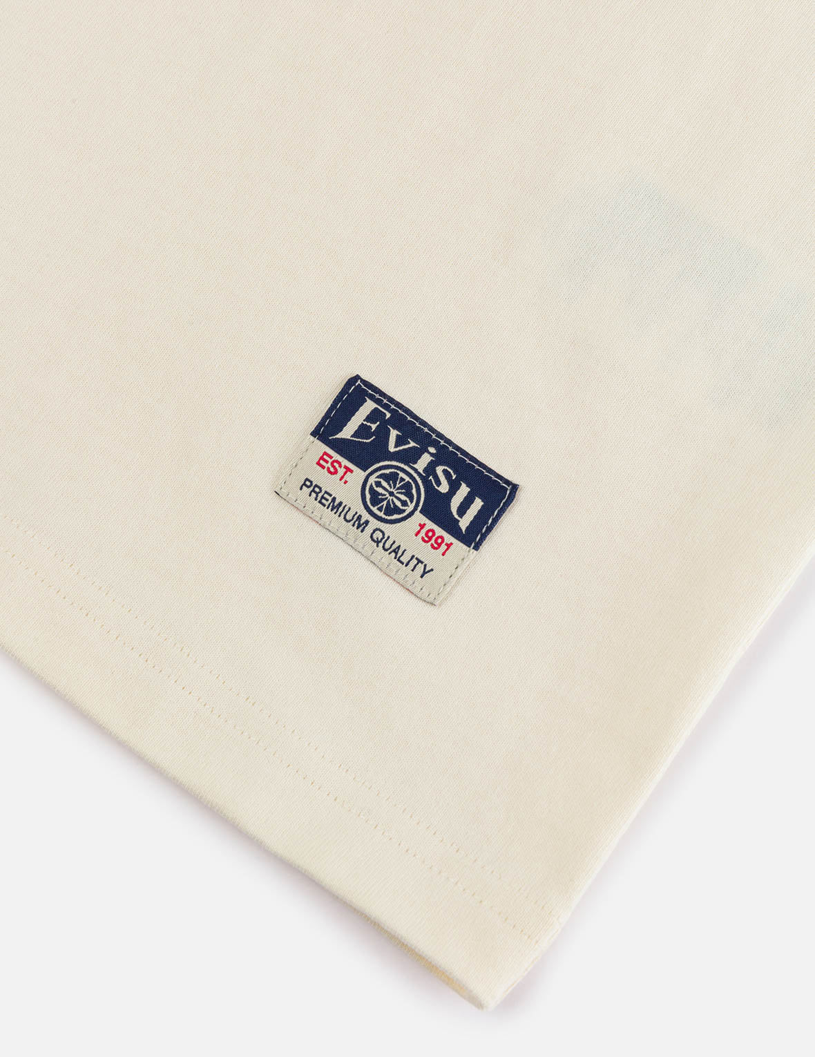 Brocade Seagull Appliqué Regular Fit Short Sleeves T-shirt