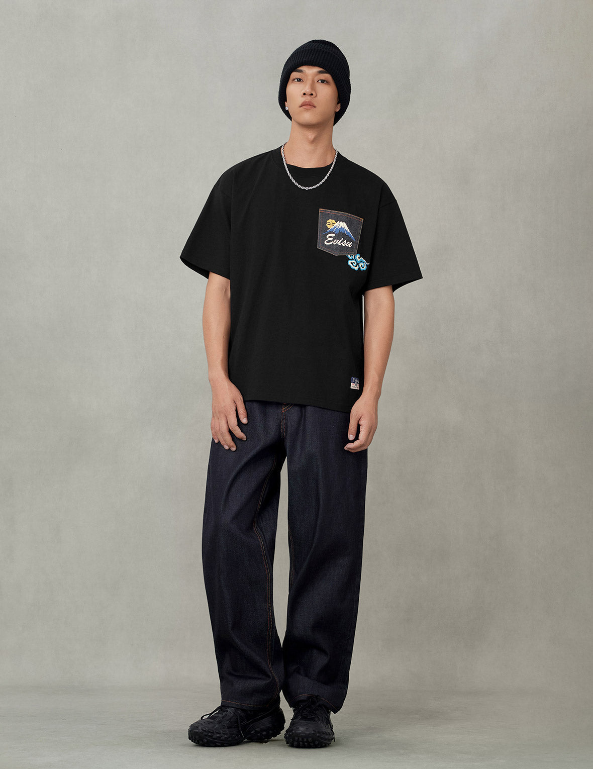 Godhead Lion Dance Print Relax Fit T-Shirt – EVISU