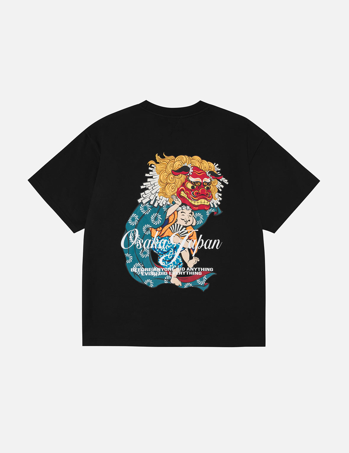 Godhead Lion Dance Print Relax Fit T-Shirt – EVISU