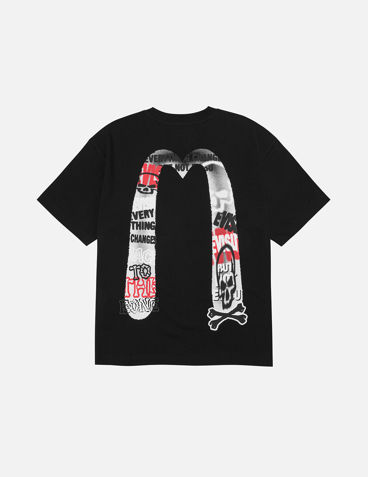 Graffiti-style Daicock Print Relax Fit T-shirt – EVISU