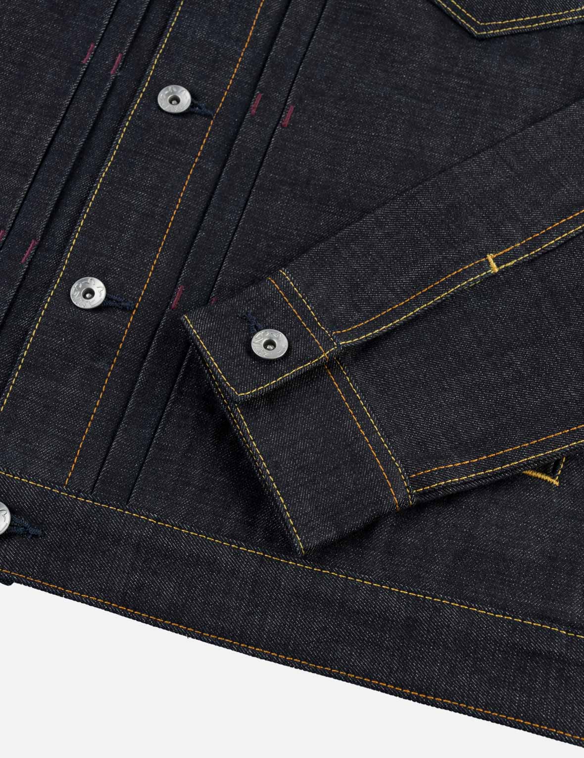 Flying Dragon Embroidered Denim Jacket – EVISU