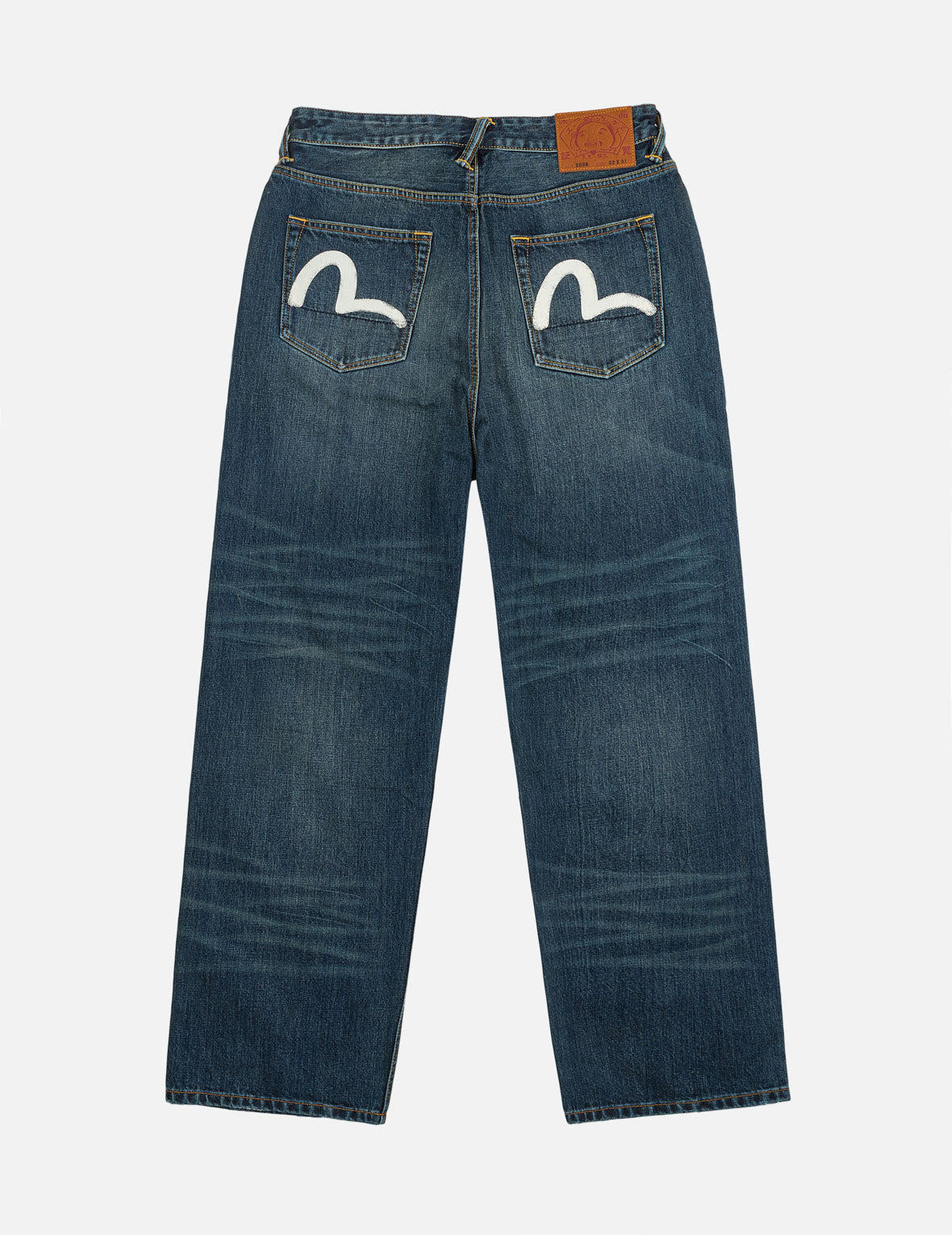 White Seagull Classic Loose Fit Jeans #2038 – EVISU