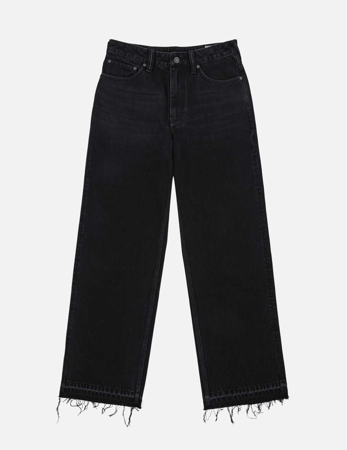Leather Patchwork Daicock Denim Jeans