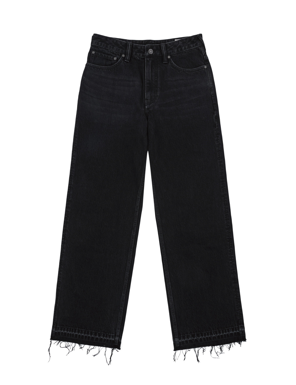 Leather Patchwork Daicock Denim Jeans