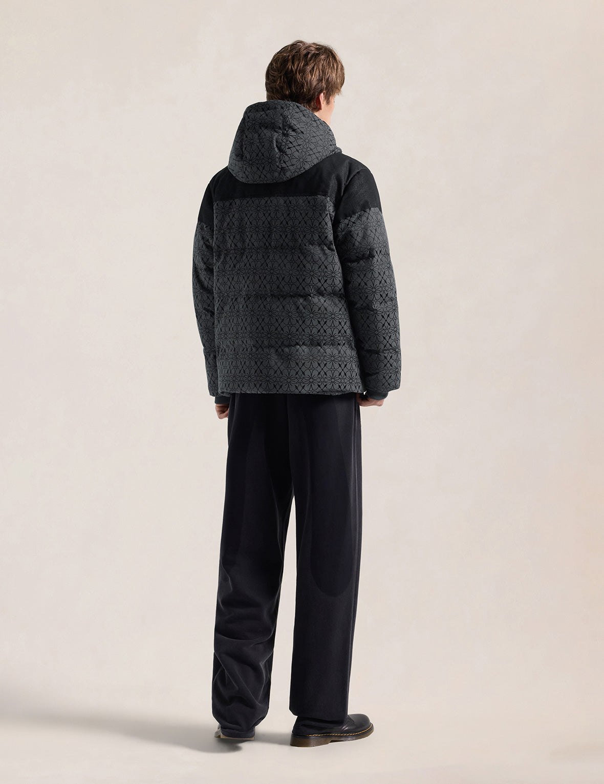 Kamon All-Over Jacquard Down Jacket