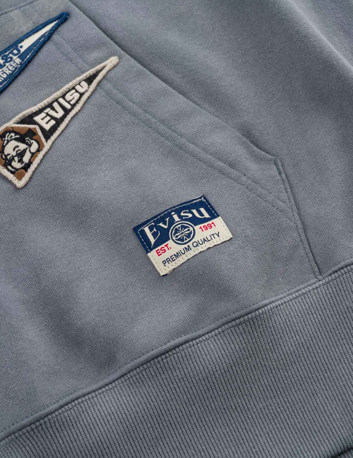 Fortune Embroidered Badges Hoodie – EVISU