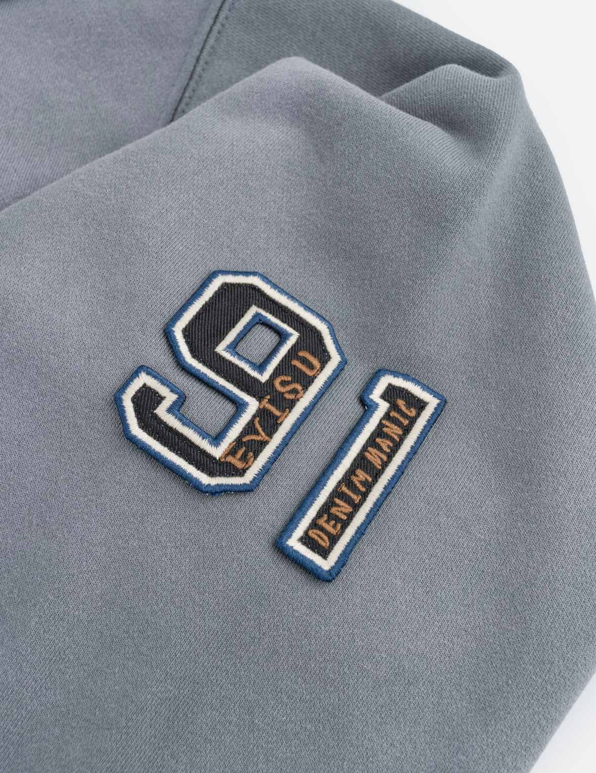 Fortune Embroidered Badges Hoodie – EVISU