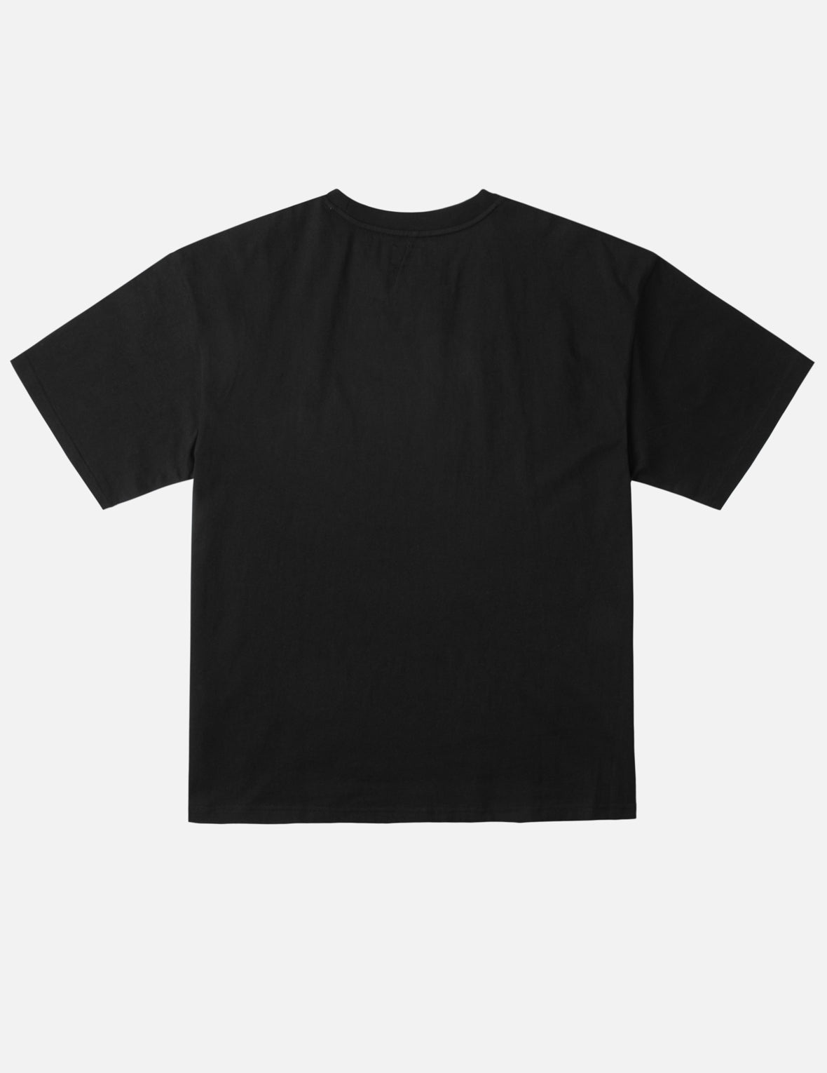 Handwriting Flying Dragon Embroidered Border T-shirt