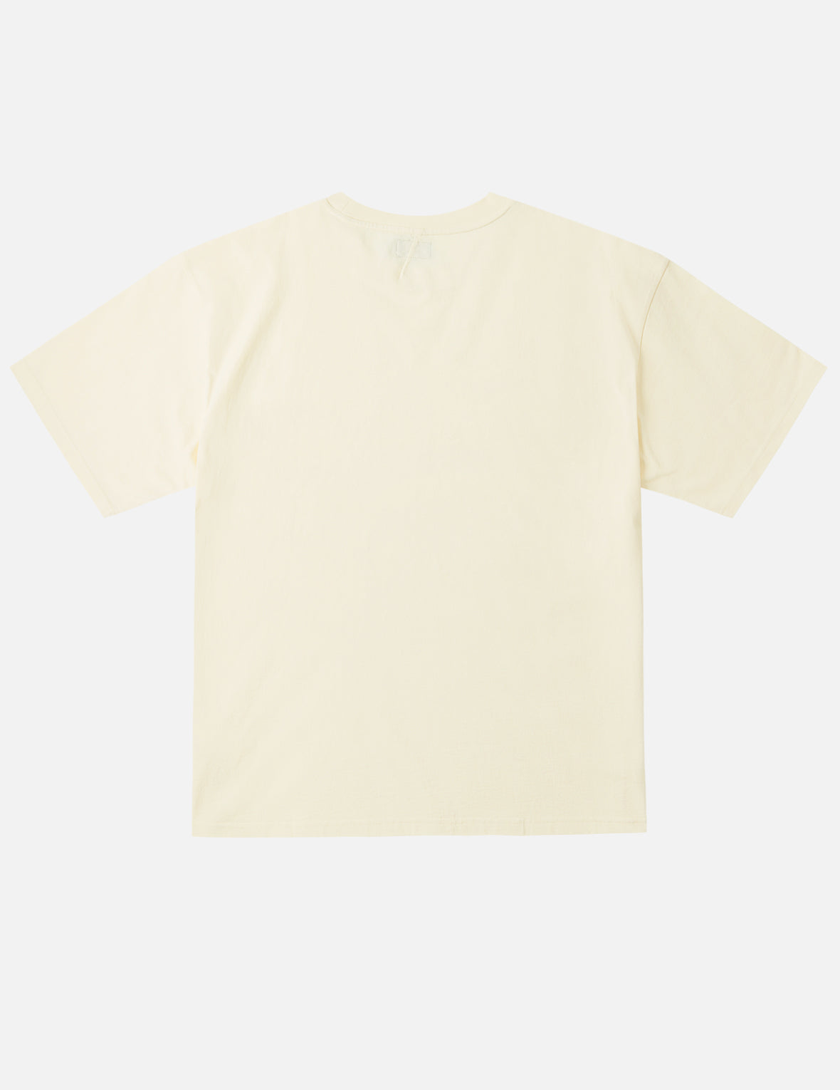 Handwriting Flying Dragon Embroidered Border T-shirt