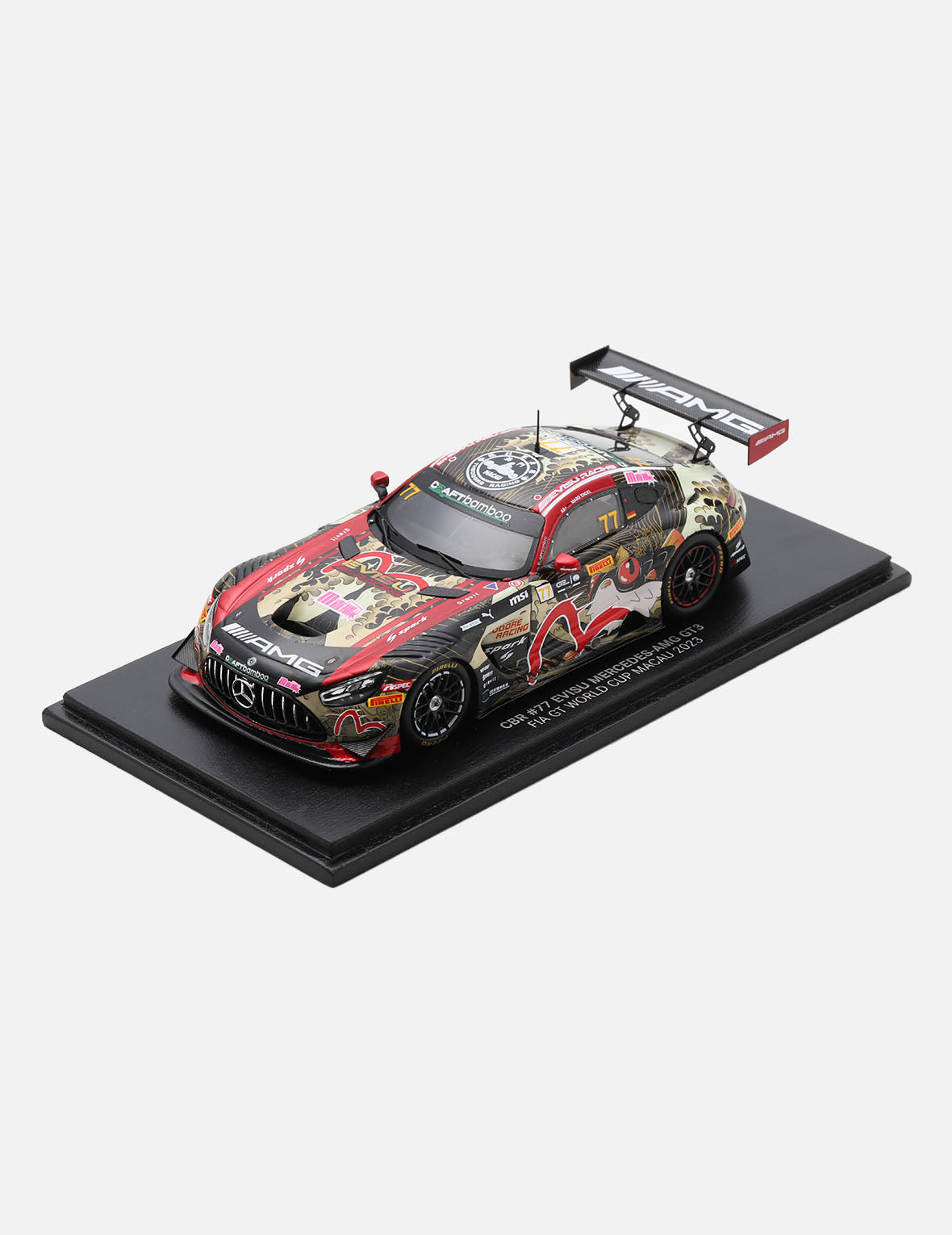 EVISU X Mercedes-AMG GT3 1:43 赛车模型