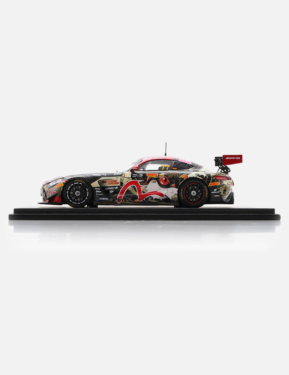 EVISU X Mercedes-AMG GT3 1:43 赛车模型