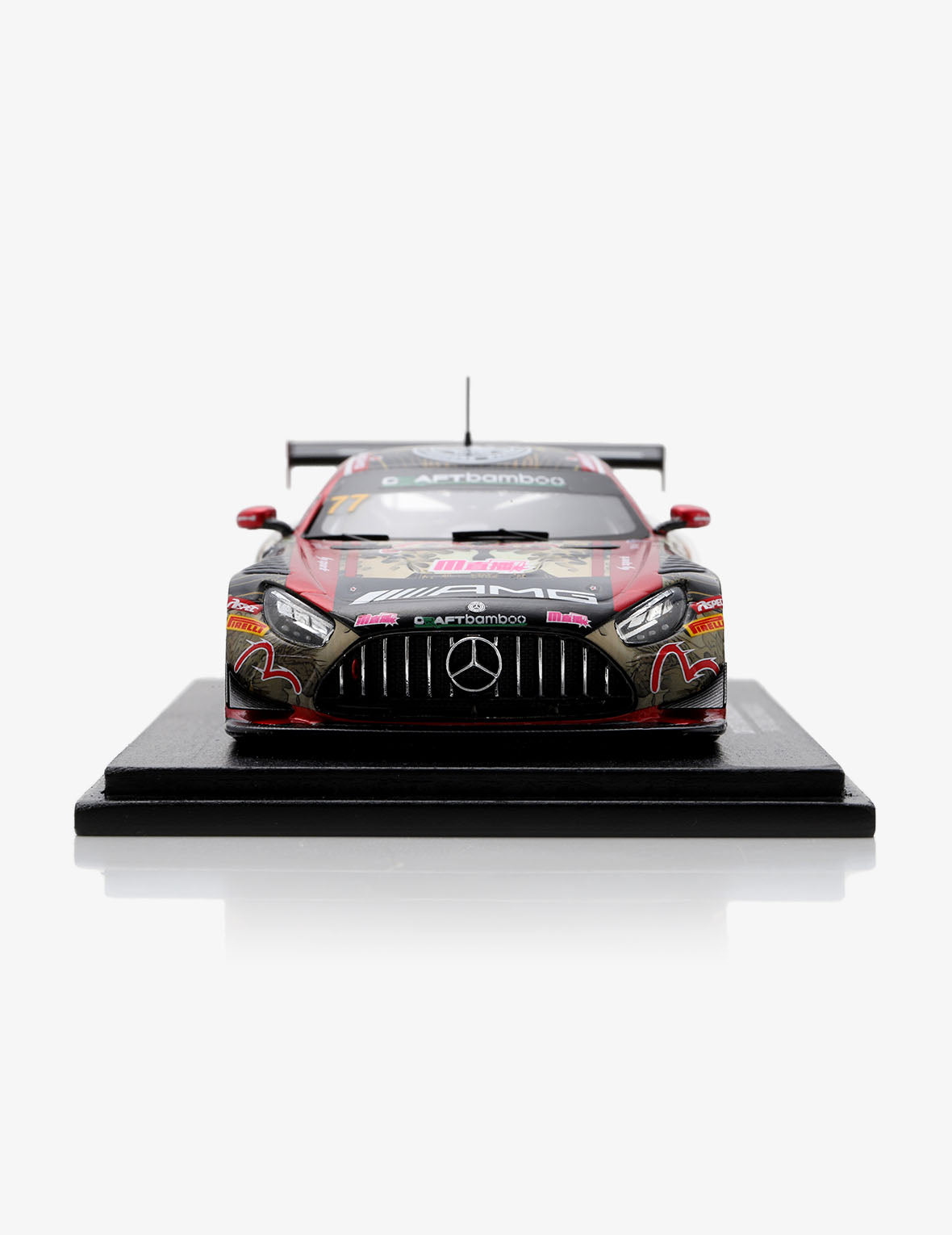 Evisu Mercedes-AMG GT3 #91 ミニカー EVISU X Mercedes-AMG GT3 Evo 1:18 Scale Diecast Model Car