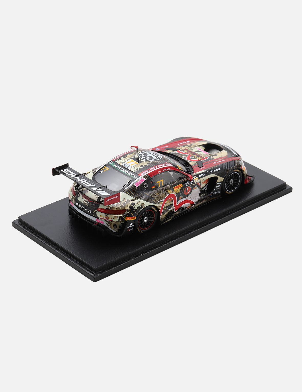 Evisu Mercedes-AMG GT3 #91 ミニカー EVISU X Mercedes-AMG GT3 Evo 1:18 Scale Diecast Model Car